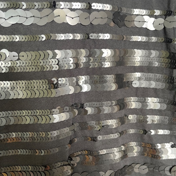 Ann Taylor Black Sequin Tank Top – Size S--NWT - Picture 4 of 7